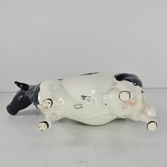 Beswick England Friesian Cow Champion Claybury Leegwater Figurine #1362 - Picture 11 of 12